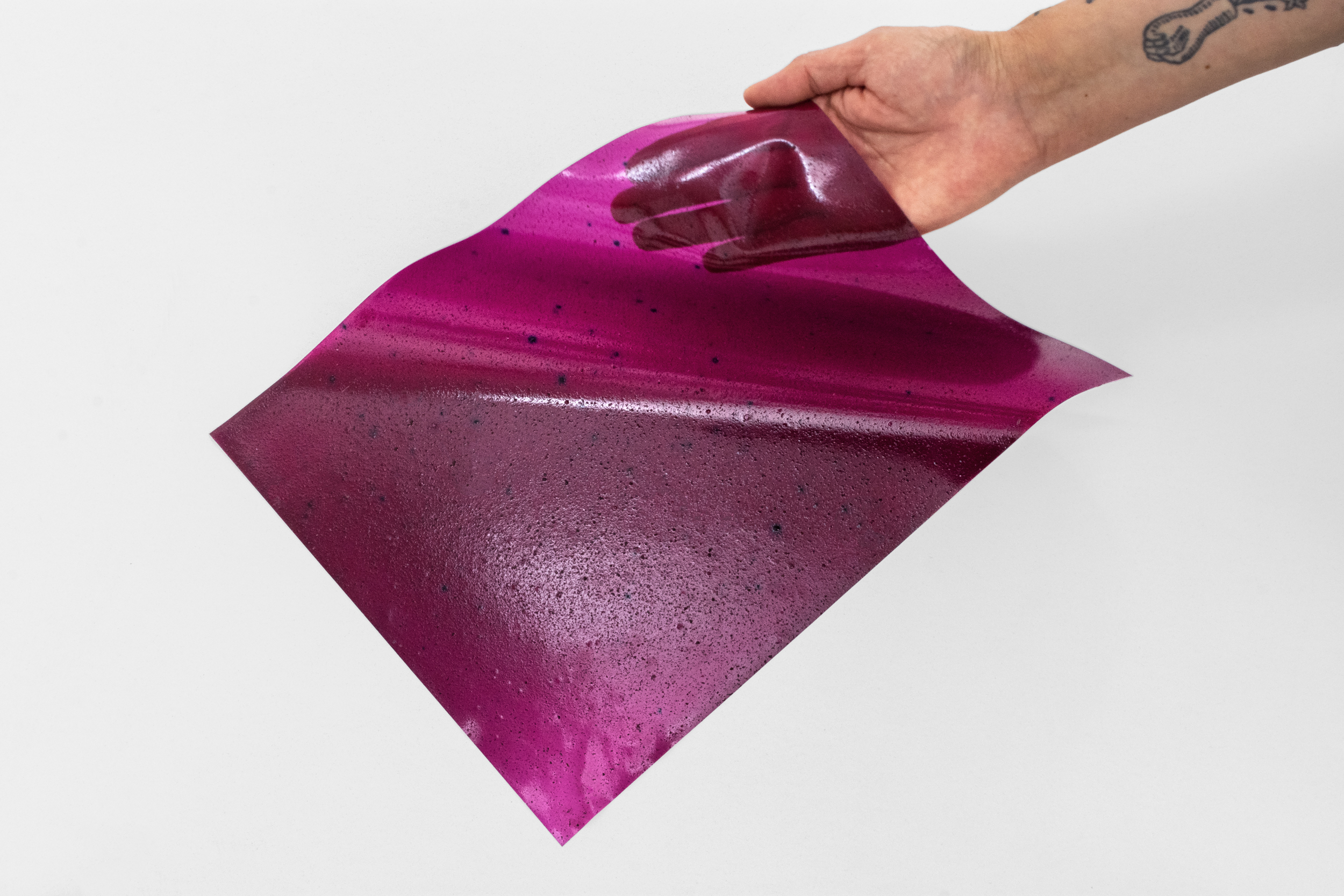 Carmín biopolímeros ancestral (bioplástico)